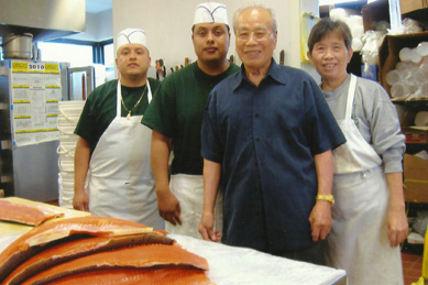 Toshoi's Teriyaki staff