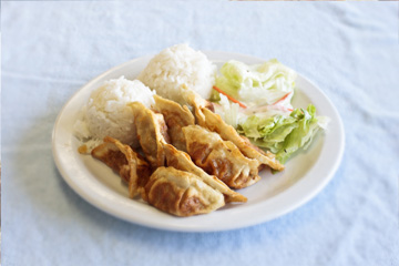 gyoza dinner